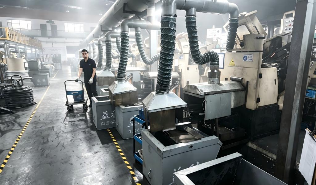 Screw manufacturing equipment