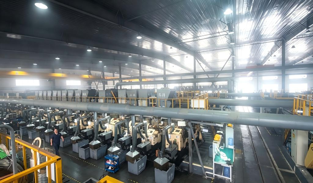 Bolt manufacturing workshop