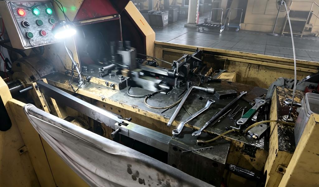 Metal fastener production