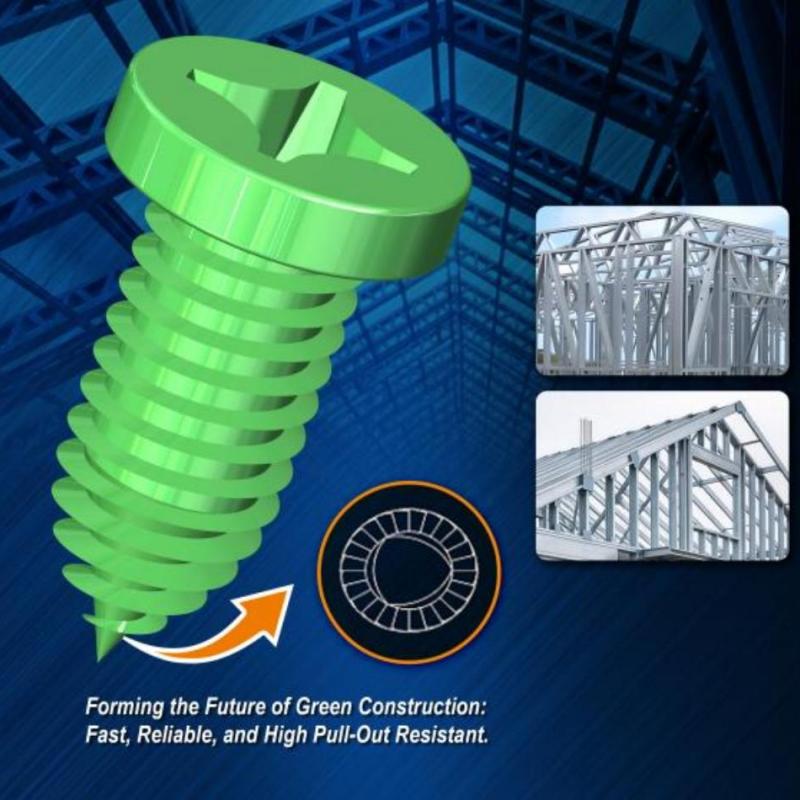 Light Steel Framing LGS Screw with Trilobular Thread | EC FASTENER