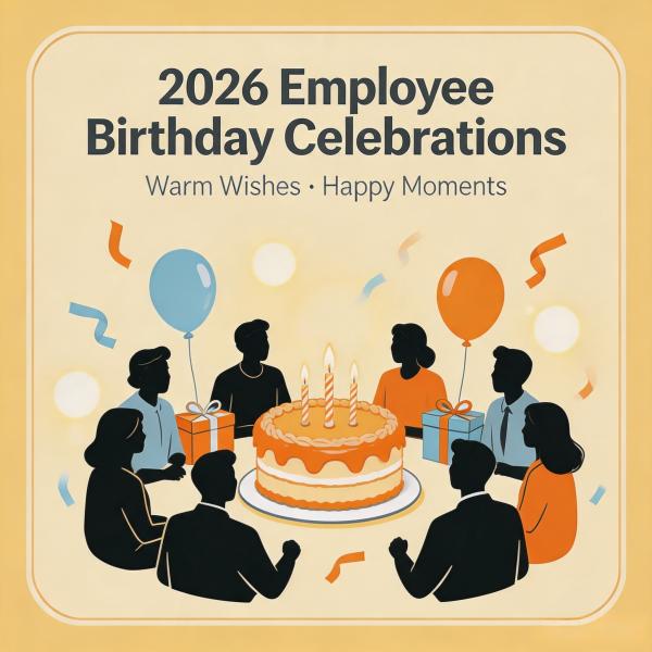 2026 Employee Birthday Celebrations