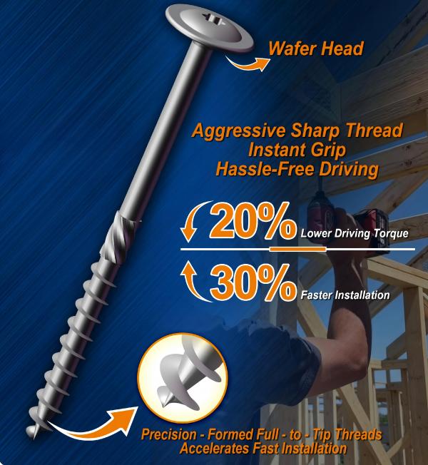 Super‑Fast Structural Timber Screws: High‑Performance Wood Fasteners for Heavy‑Duty Timber Construction