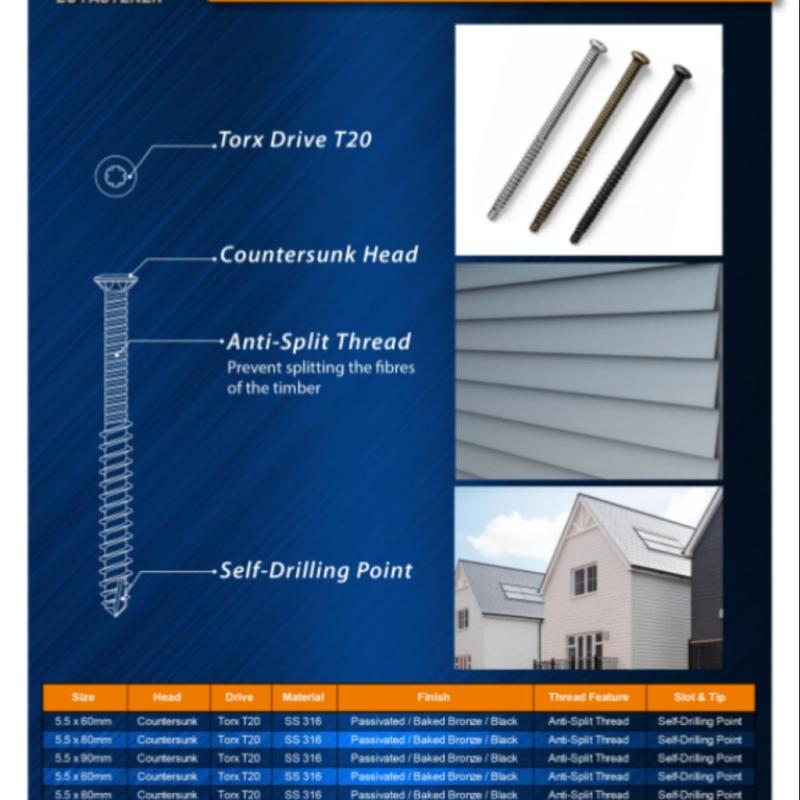 Cladding Screw