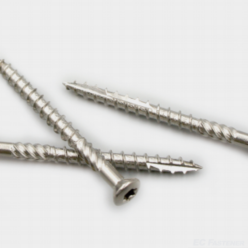 Enhanced Countersunk/Oval Deck Screws EC fastener 