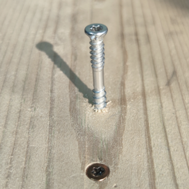 SS304 SS316 Low Profile Trim Torx Head Hidden Fix Anti-Split Deck Screws